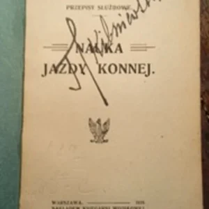 Nauka jazdy konnej. Przepisy służbowe /38349/ Tylko dziś