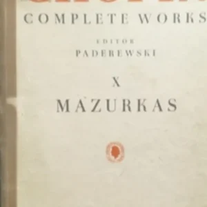 Fryderyk Chopin Complete Works X Mazurkas /30501/ Ekspresowa dostawa