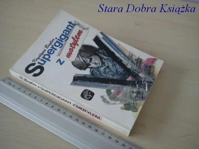 SUPERGIGANT Z MOTYLEM - Krystyna Boglar Nowy
