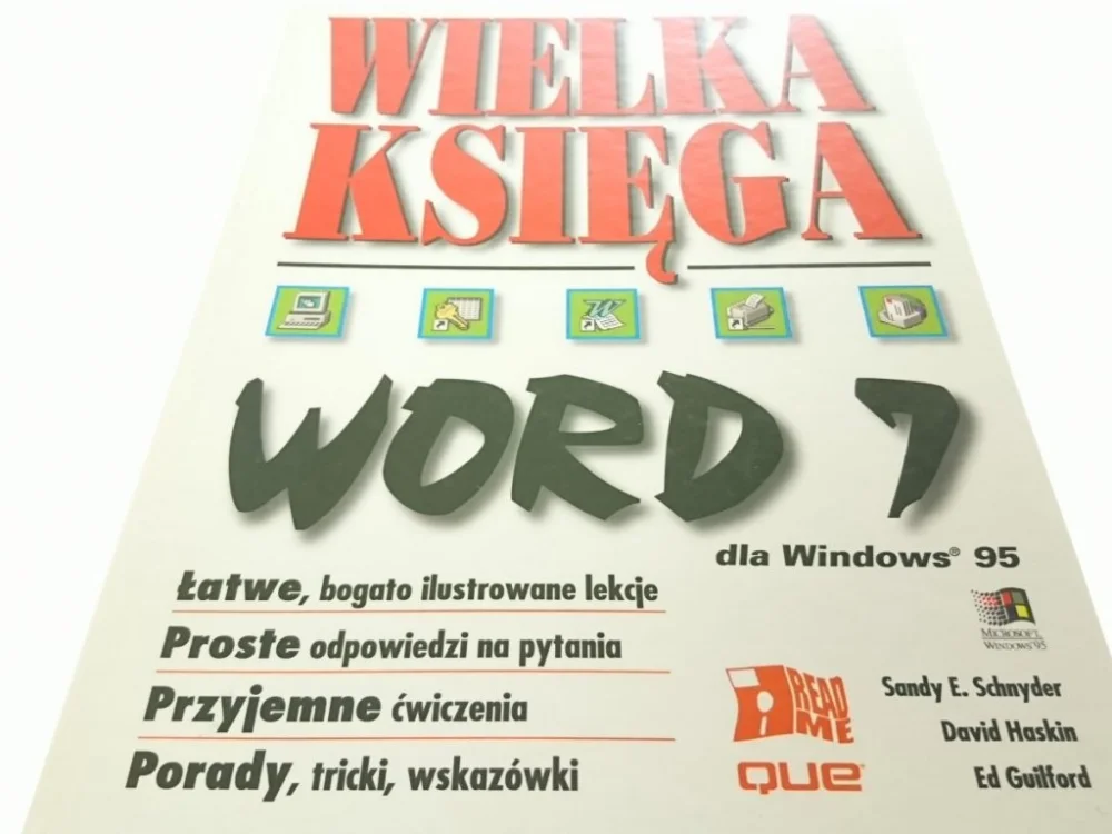 WIELKA KSIĘGA WORD 7_ WIN95 Hit sprzedaży