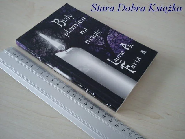 BIAŁY PŁOMIEŃ NA MAGIĘ - Laurie A. Faria Ekspresowa dostawa