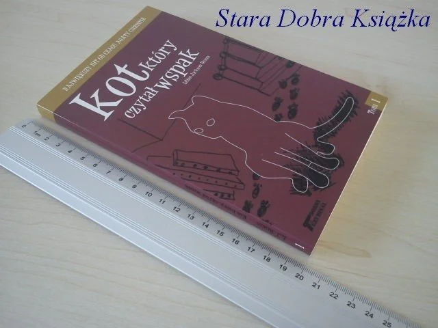 Oferta limitowana KOT, KTÓRY CZYTAŁ WSPAK - L. J. Braun