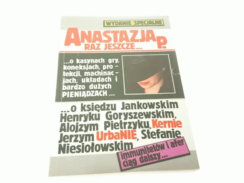 Wysoka jakość WYDANIE SPECJALNE ANASTAZJA P. RAZ JESZCZE...