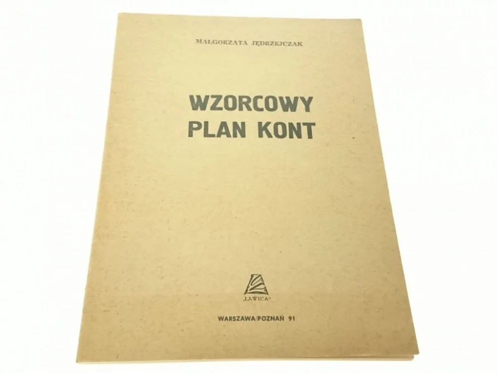 WZORCOWY PLAN KONT - Małgorzata Jędrzejczak Dodaj do koszyka
