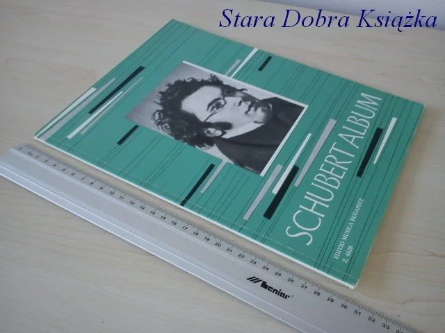 SCHUBERT ALBUM. ZONGORARA FUR KLAVIER - FOR PIANO Dostępne od ręki