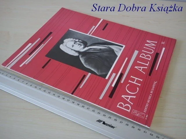 BACH ALBUM II. ZONGORARA - FUR KLAVIER - FOR PIANO Promocja