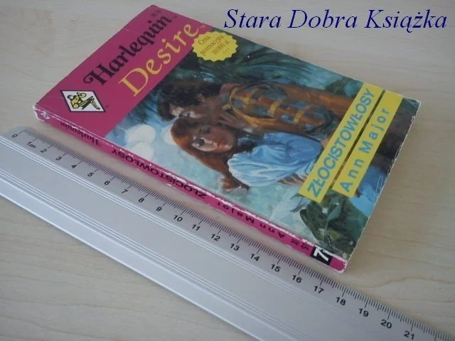 HARLEQUIN DESIRE. ZŁOCISTOWŁOSY - Ann Major Darmowy zwrot