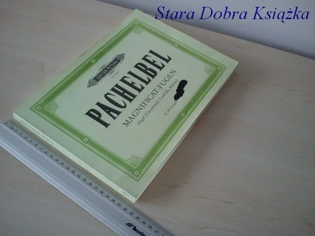 PACHELBEL MAGNIFICAT-FUGEN. ORGEL Hit cenowy