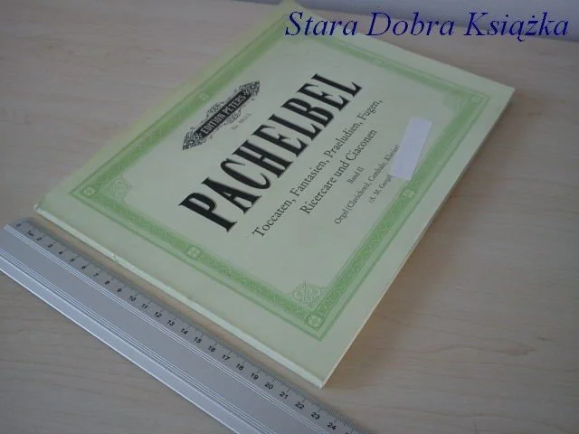 PACHELBEL NR. 9921 B BAND II Szybka dostawa