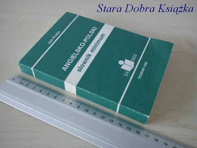 Zniżka ANGIELSKO-POLSKI SŁOWNIK MINIMUM - Jan Kośla