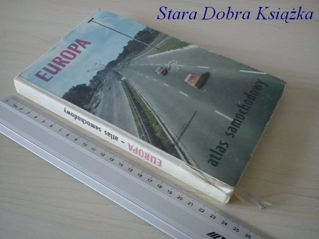 EUROPA. ATLAS SAMOCHODOWY 1986 Wyjątkowa oferta