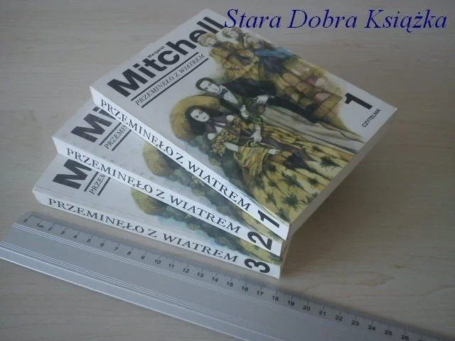 Wyjątkowa oferta PRZEMINĘŁO Z WIATREM. KOMPLET 3 TOMÓW - M Mitchell