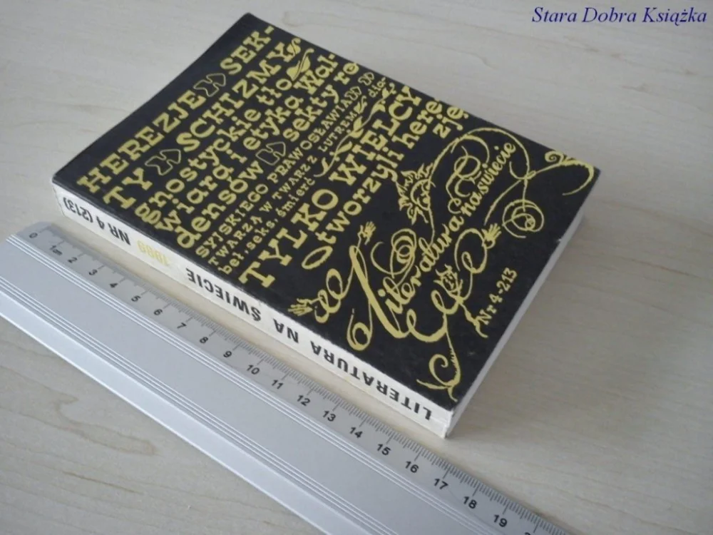 LITERATURA NA ŚWIECIE. MIESIĘCZNIK NR 4 (213) Dodaj do koszyka
