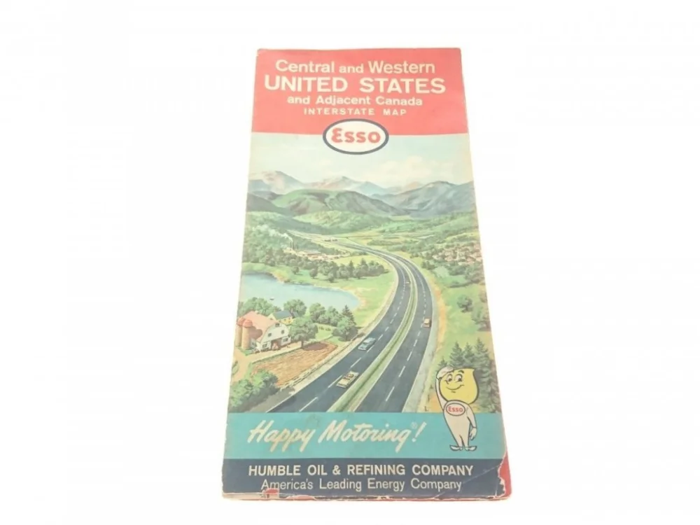 CENTRAL AND WESTERN UNITED STATES, ADJACENT CANADA Super okazja