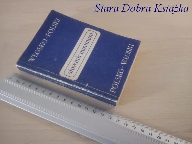 Zamów dziś SŁOWNIK MINIMUM WŁOSKO-POLSKI, POLSKO-WŁOSKI