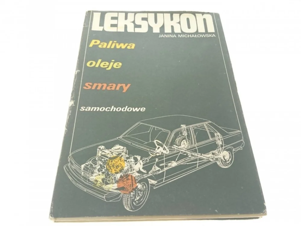 LEKSYKON. PALIWA, OLEJE, SMARY SAMOCHODOWE Dostępne od ręki