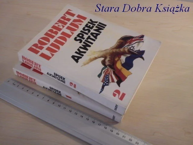 SPISEK AKWITANII TOM I i II - Robert Ludlum Cena promocyjna