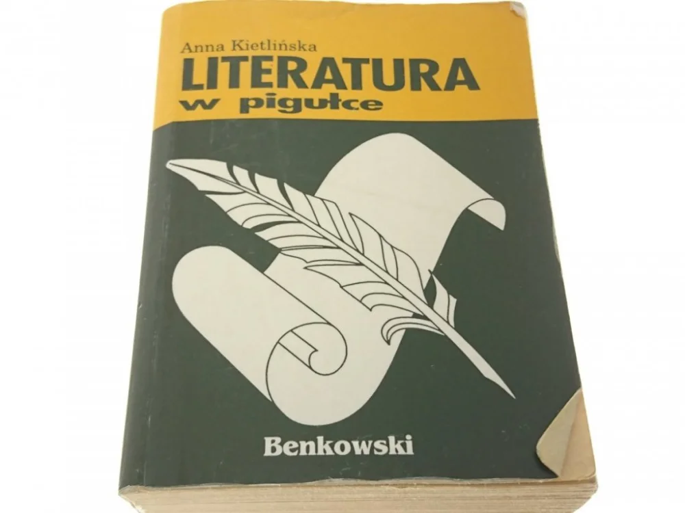 LITERATURA W PIGUŁCE - Anna Kietlińska Łatwy zwrot