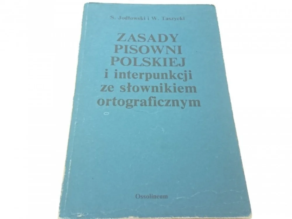 ZASADY PISOWNI POLSKIEJ I INTERPUNKCJI ZE SŁOWN. Oferta limitowana