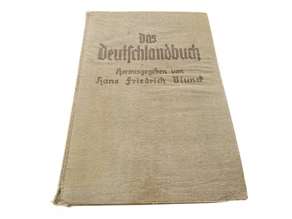 DAS DEUTFSCHLANDBUCH HERAUSGEGEBE VON HANS F. B. Dostępne od ręki