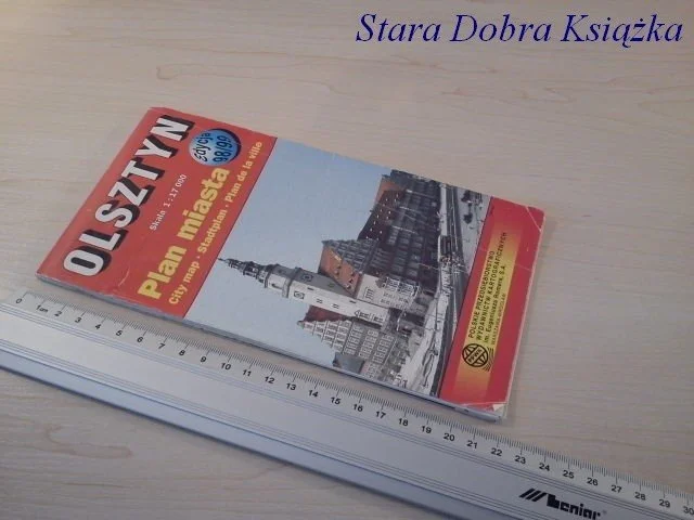 Okazja OLSZTYN. PLAN MIASTA 1 : 17 000