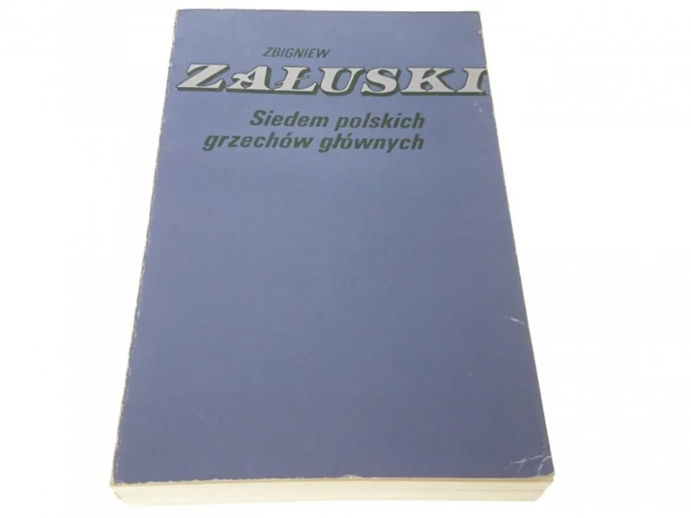 Rabat SIEDEM POLSKICH GRZECHÓW GŁÓWNYCH - ZAŁUSKI
