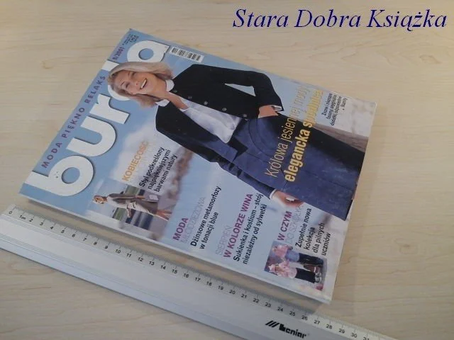 Obniżka ceny BURDA 8/2001 KRÓLOWA JESIENNEJ MODY