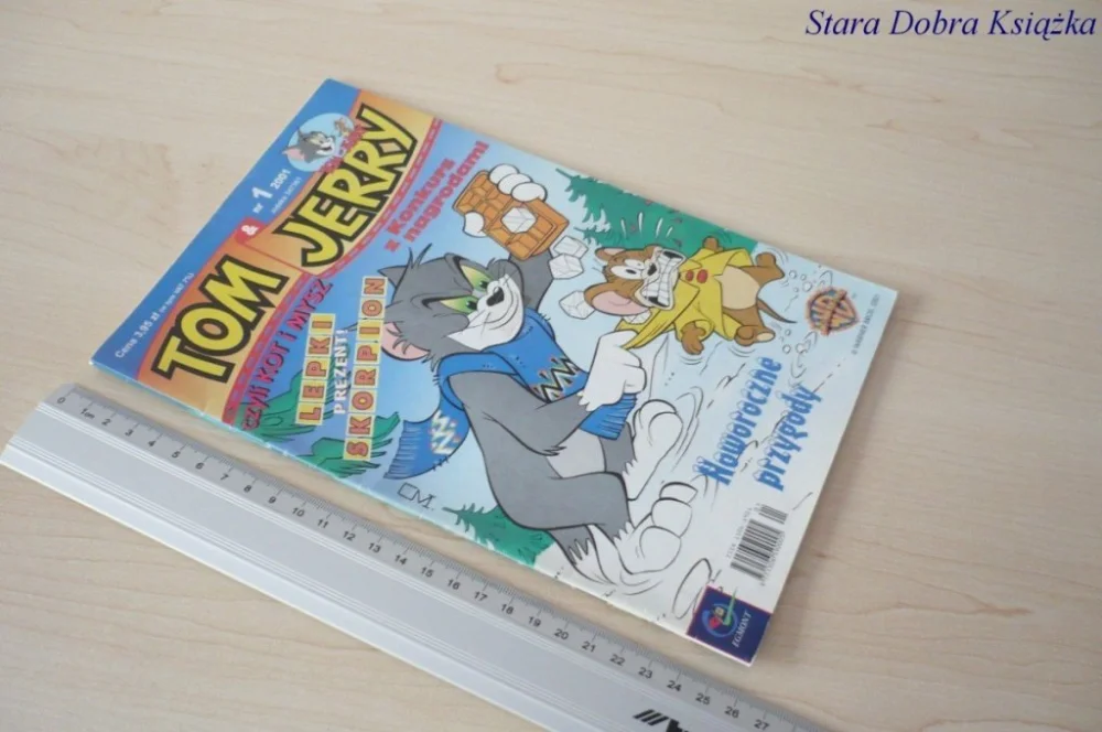 TOM & JERRY NR 1 2001 NOWOROCZNE PRZYGODY Do wyczerpania zapasów
