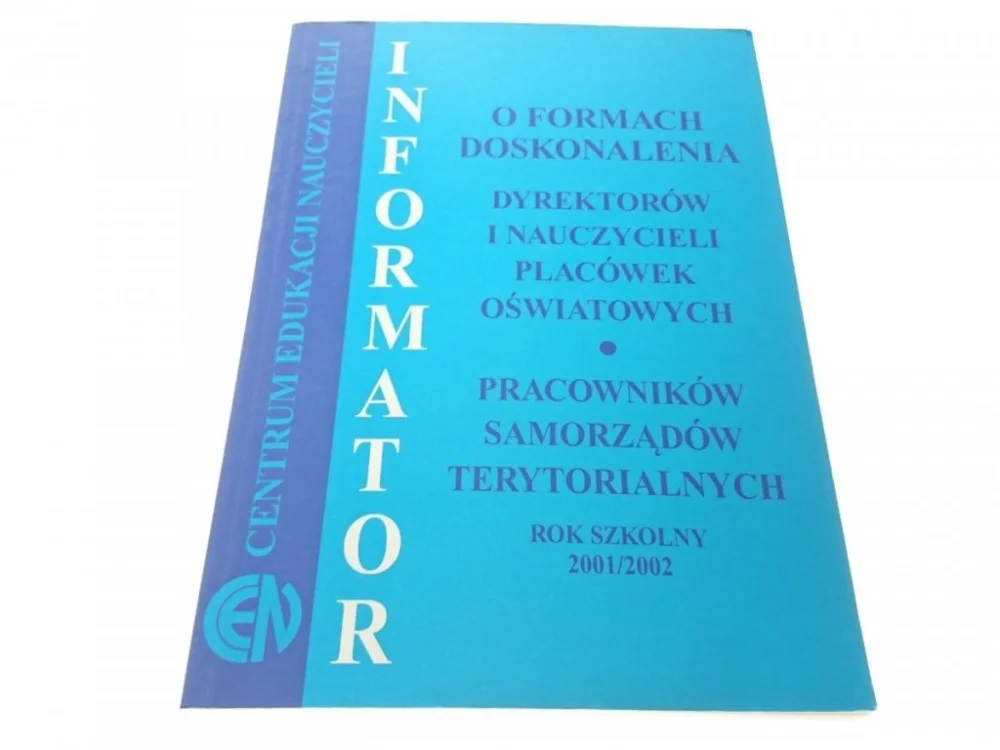 INFORMATOR O FORMACH DOSKONALENIA 2001/2002 Bezpieczna płatność