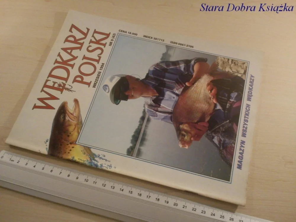 WĘDKARZ POLSKI NR.9 (43) WRZESIEŃ 1994 Obniżka ceny