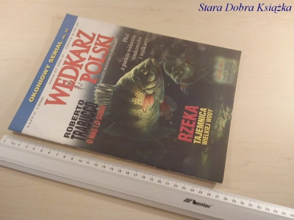 WĘDKARZ POLSKI LUTY 1996 Kup online