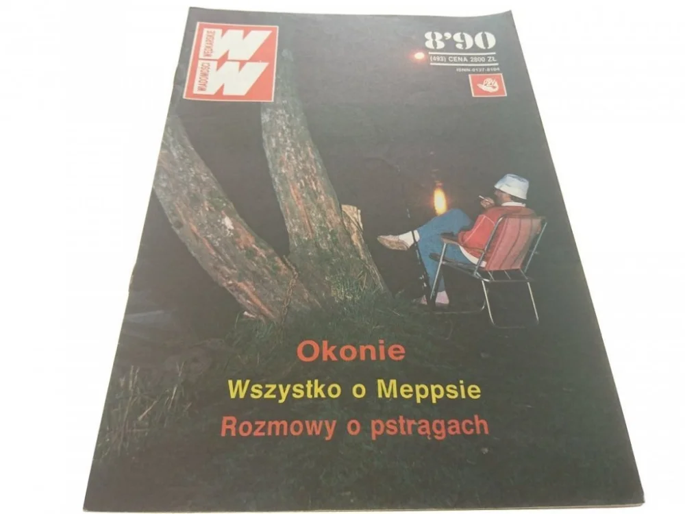 Obniżka ceny WIADOMOŚCI WĘDKARSKIE NR 8'90 (493)