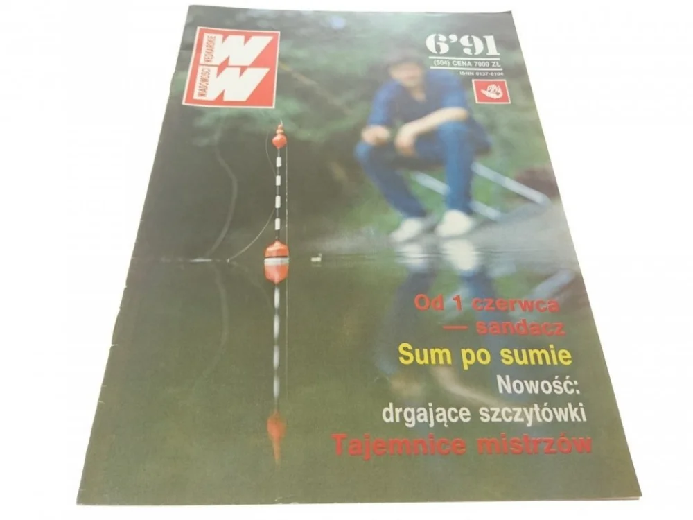 WIADOMOŚCI WĘDKARSKIE NR 6'91 (504) Najlepsza cena
