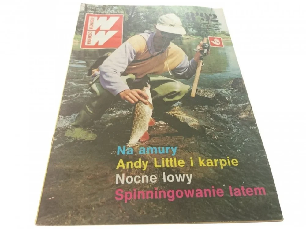 Nowy WIADOMOŚCI WĘDKARSKIE NR 8'92
