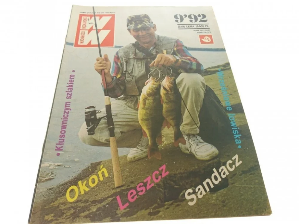 WIADOMOŚCI WĘDKARSKIE NR 9'92 (519) Ostatnie sztuki