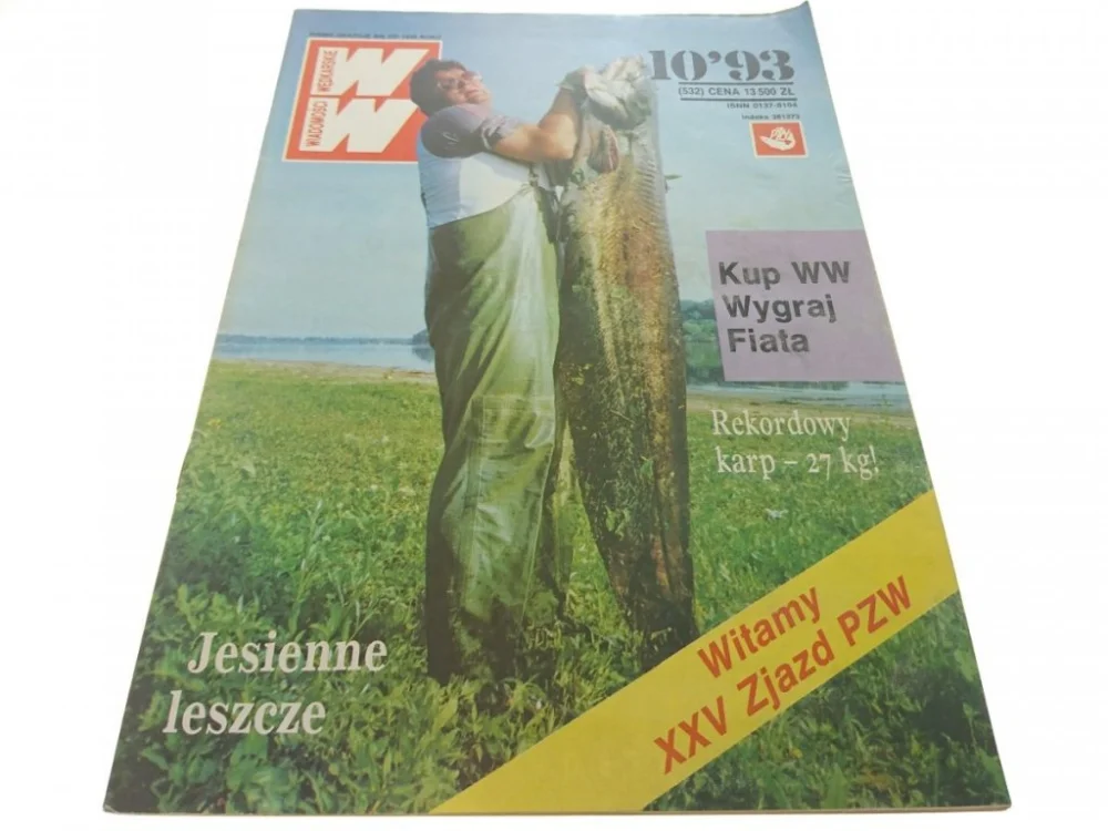 Tylko dziś WIADOMOŚCI WĘDKARSKIE NR 10'93 (532)