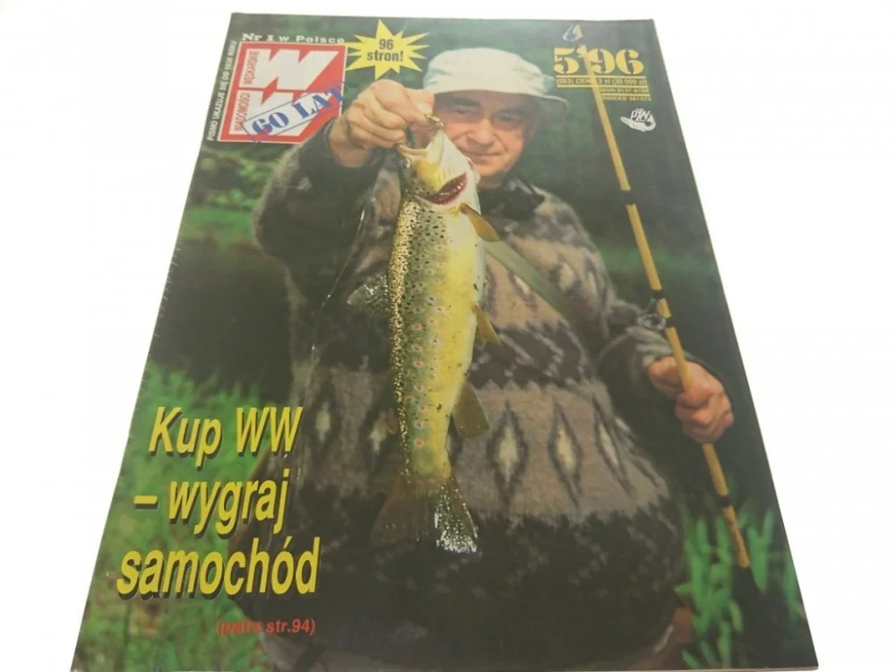 WIADOMOŚCI WĘDKARSKIE NR 5'96 (563) Ograniczona ilość