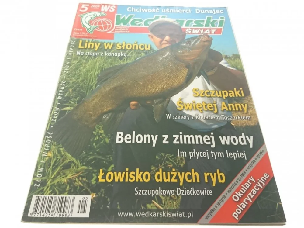 WĘDKARSKI ŚWIAT 5 2009 (161) Wysoka jakość