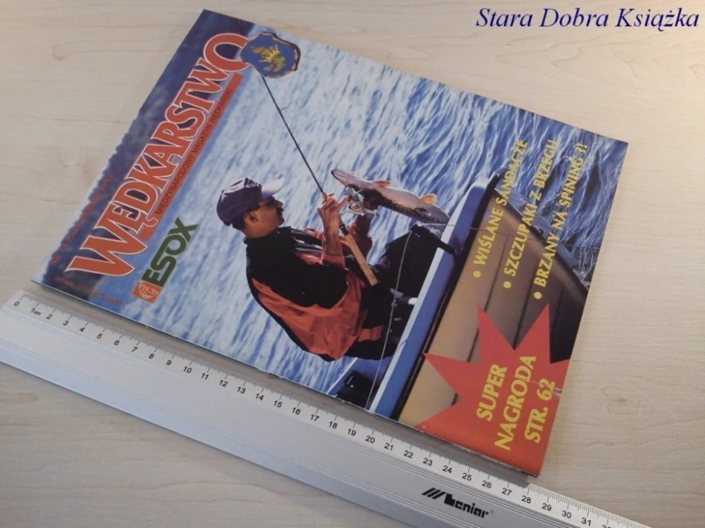 WĘDKARSTWO NR.10 PAŹDZIERNIK 1995 Nowość