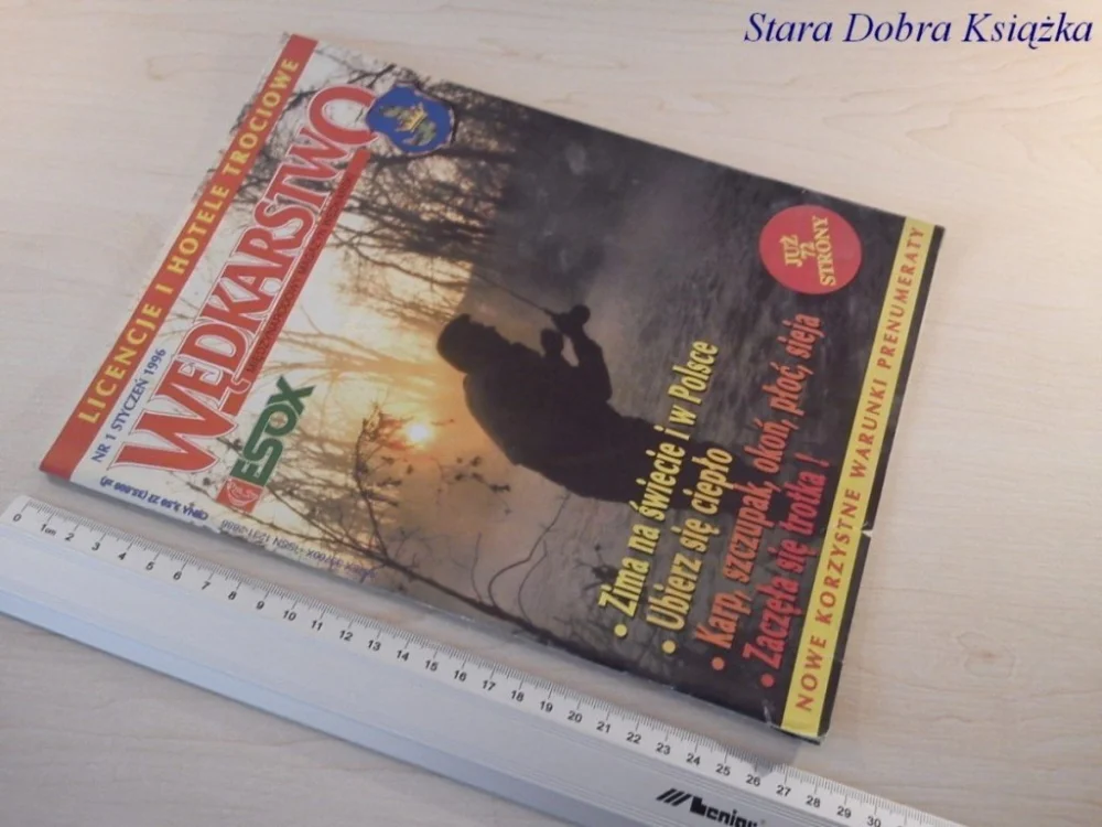 WĘDKARSTWO NR.1 STYCZEŃ 1996 Rabat