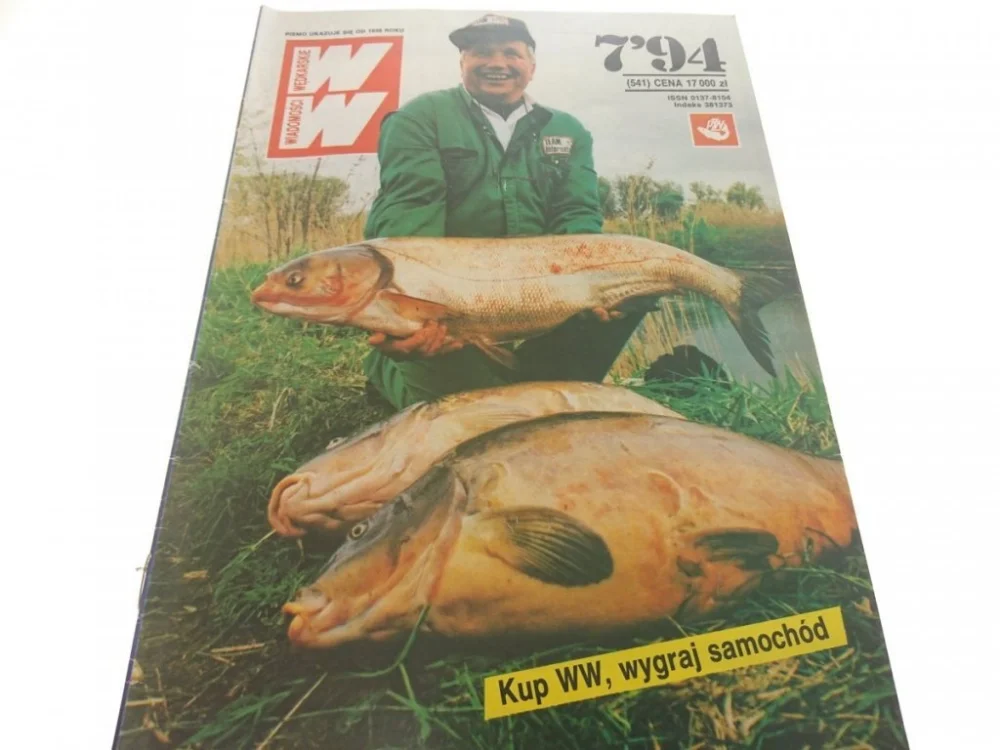 Ostatnie sztuki WIADOMOŚCI WĘDKARSKIE 7/94 - SZTUKA WĘDKOWANIA
