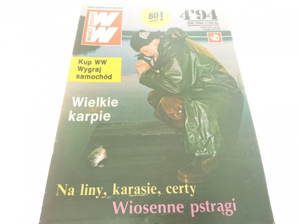 WIADOMOŚCI WĘDKARSKIE 4/94 - WIELKIE KARPIE Rabat