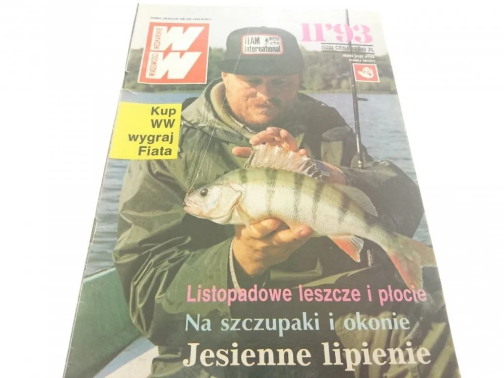 WIADOMOŚCI WĘDKARSKIE 11/93 - JESIENNE LIPIENIE Hit sprzedaży