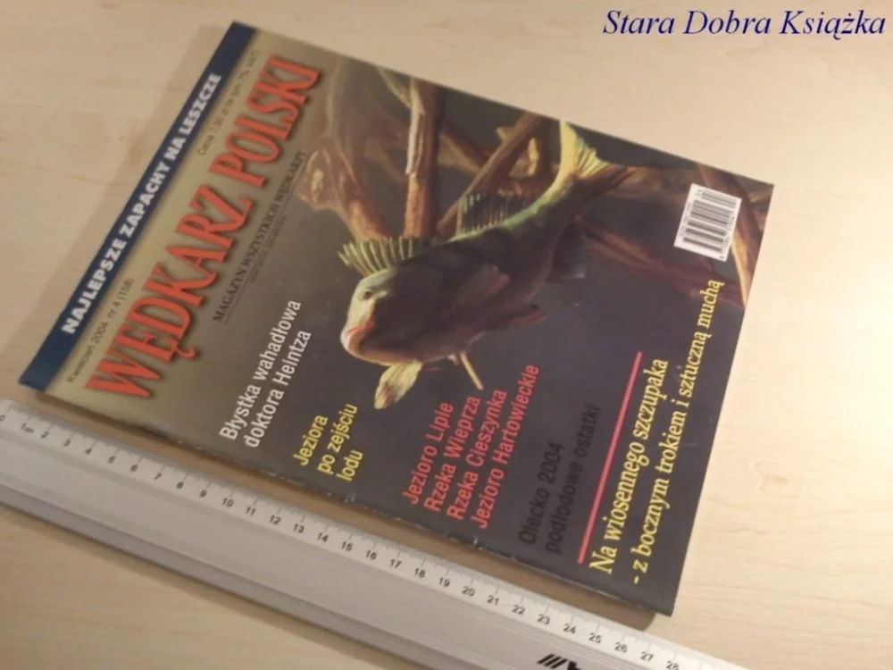 Dostępne od ręki WĘDKARZ POLSKI NR.4 /2004 NAJLEPSZE ZAPACHY