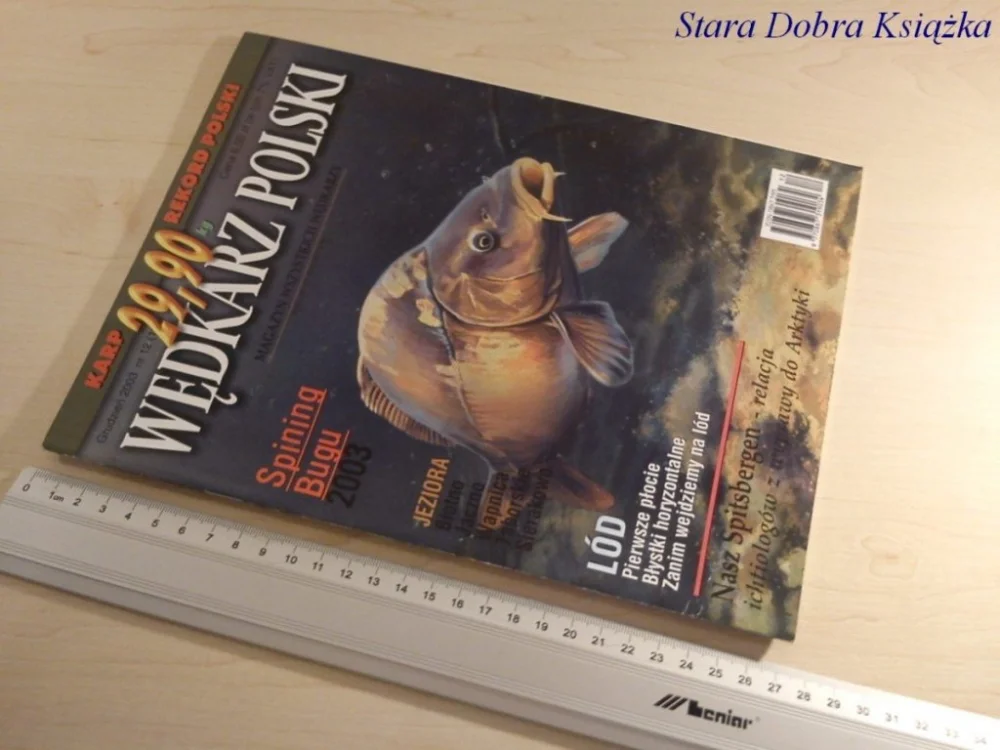 WĘDKARZ POLSKI NR. 12/ 2003 ZIMOWY TĘCZAK Bezpieczna płatność