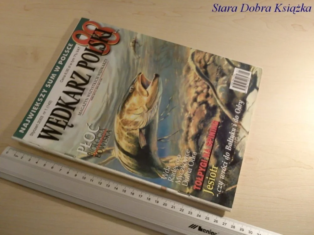 Szybka wysyłka WĘDKARZ POLSKI NR. 1/2003 (143) JESIOTR