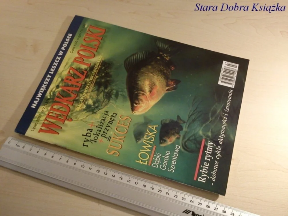 Nowy WĘDKARZ POLSKI NR. 7 / 2002 RYBIE RYTMY