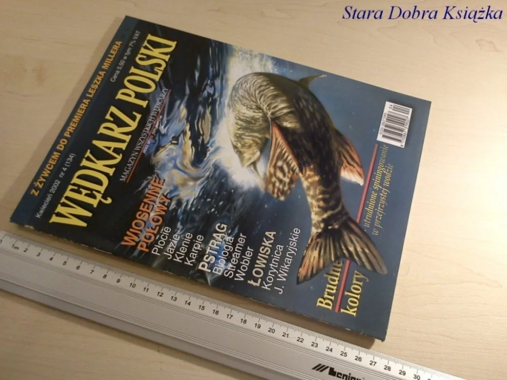Ostatnie sztuki WĘDKARZ POLSKI NR.4/2002 SZCZUPAKOWY SYSTEMIK