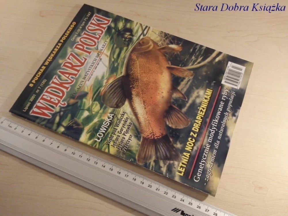 Oferta czasowa WĘDKARZ POLSKI NR.7/2001 KLEŃ NA KOSZYK