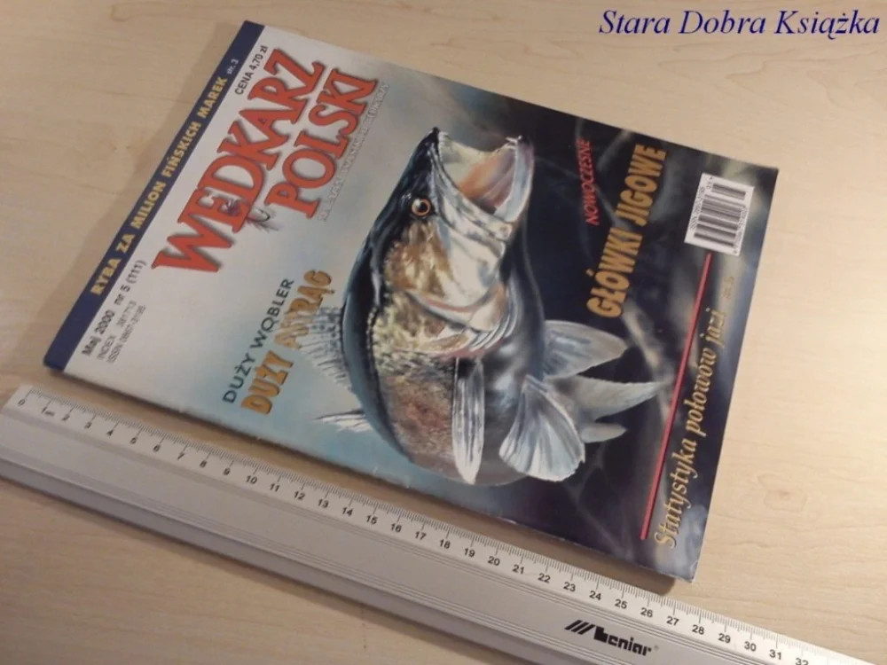 Zamów dziś WĘDKARZ POLSKI NR.5/2000 GŁÓWKI JIGOWE